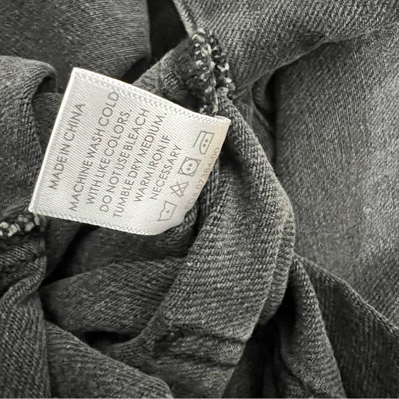 Show Me Your Mumu Cannon Romper Washed Black Jeans Denim Short Sleeve XS - Picture 9 of 9